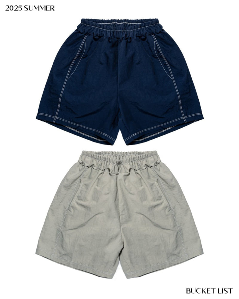 Bucket List - Korean Children Fashion - #kidzfashiontrend - Anorak Shorts