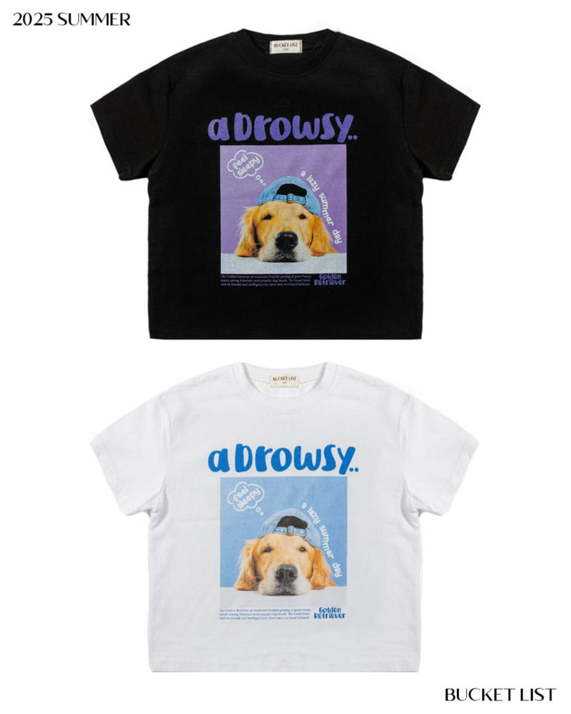 Bucket List - Korean Children Fashion - #kidzfashiontrend - Retriever Short Sleeve Tee
