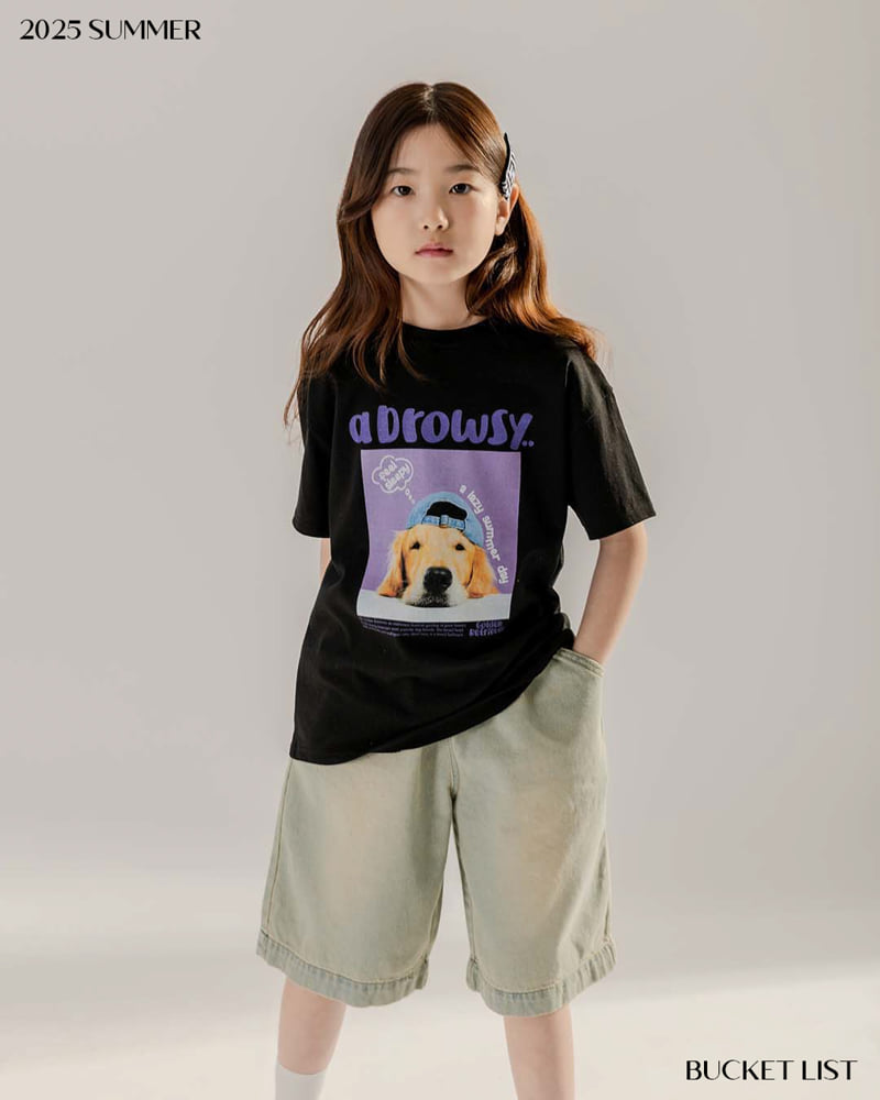 Bucket List - Korean Children Fashion - #littlefashionista - Retriever Short Sleeve Tee - 3