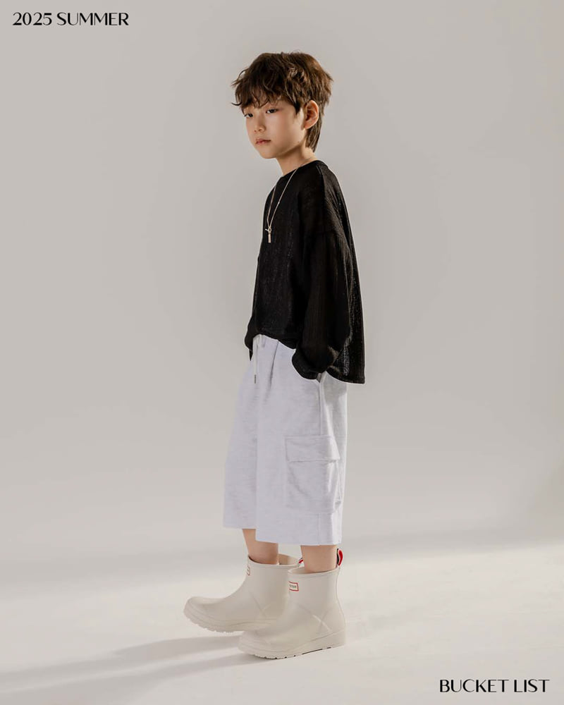 Bucket List - Korean Children Fashion - #magicofchildhood - Jersey Bermuda Pants - 11