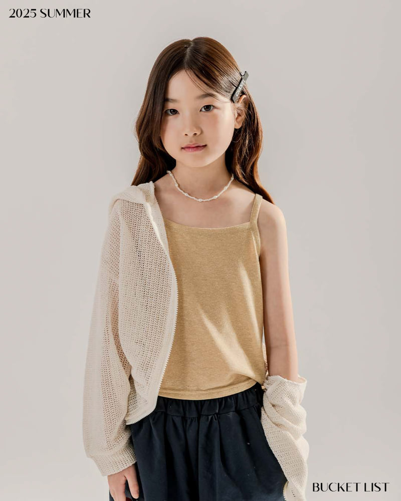 Bucket List - Korean Children Fashion - #magicofchildhood - Basic Crop Sleeveless Tee - 6