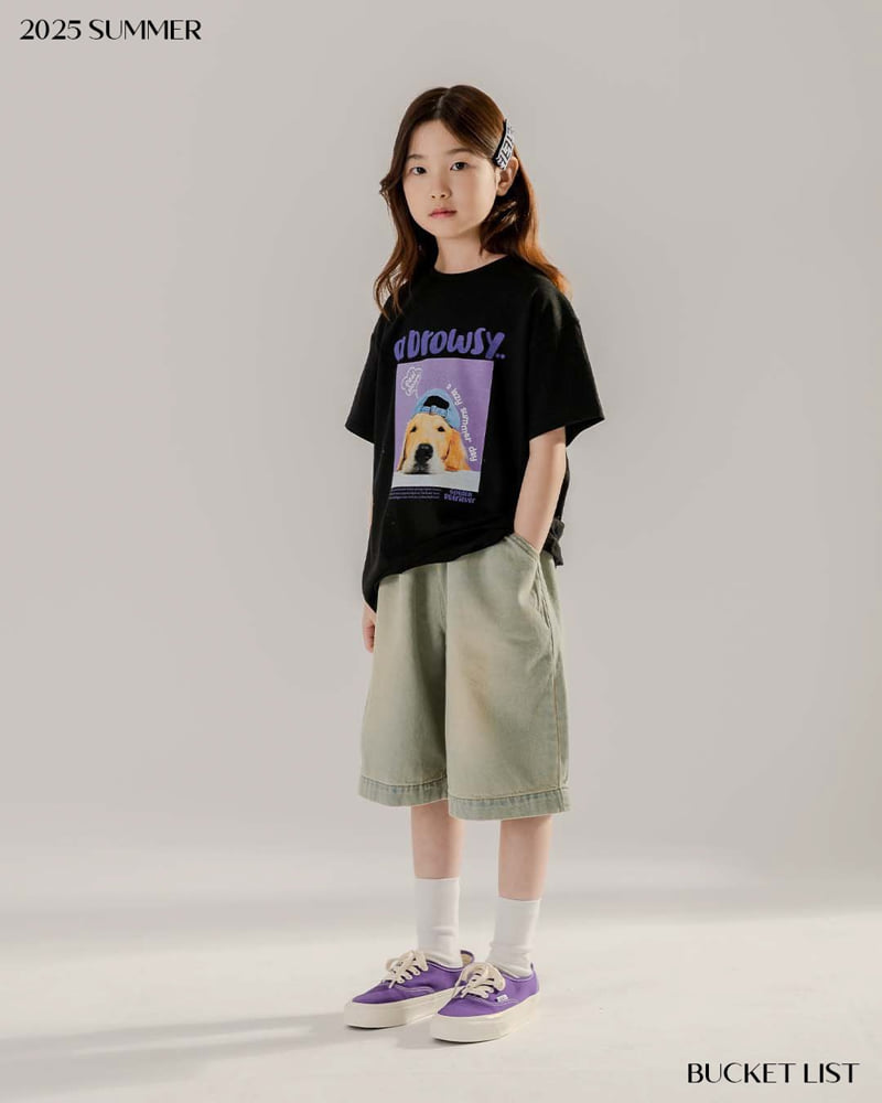 Bucket List - Korean Children Fashion - #magicofchildhood - Washed Bermuda Denim Pants - 5