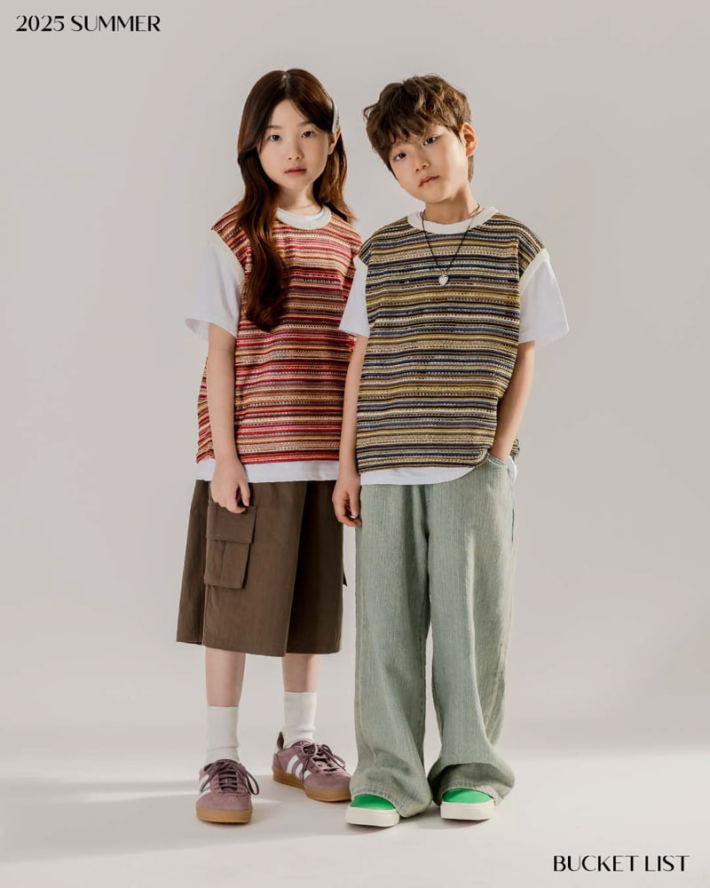 Bucket List - Korean Children Fashion - #magicofchildhood - Punching Vest - 10