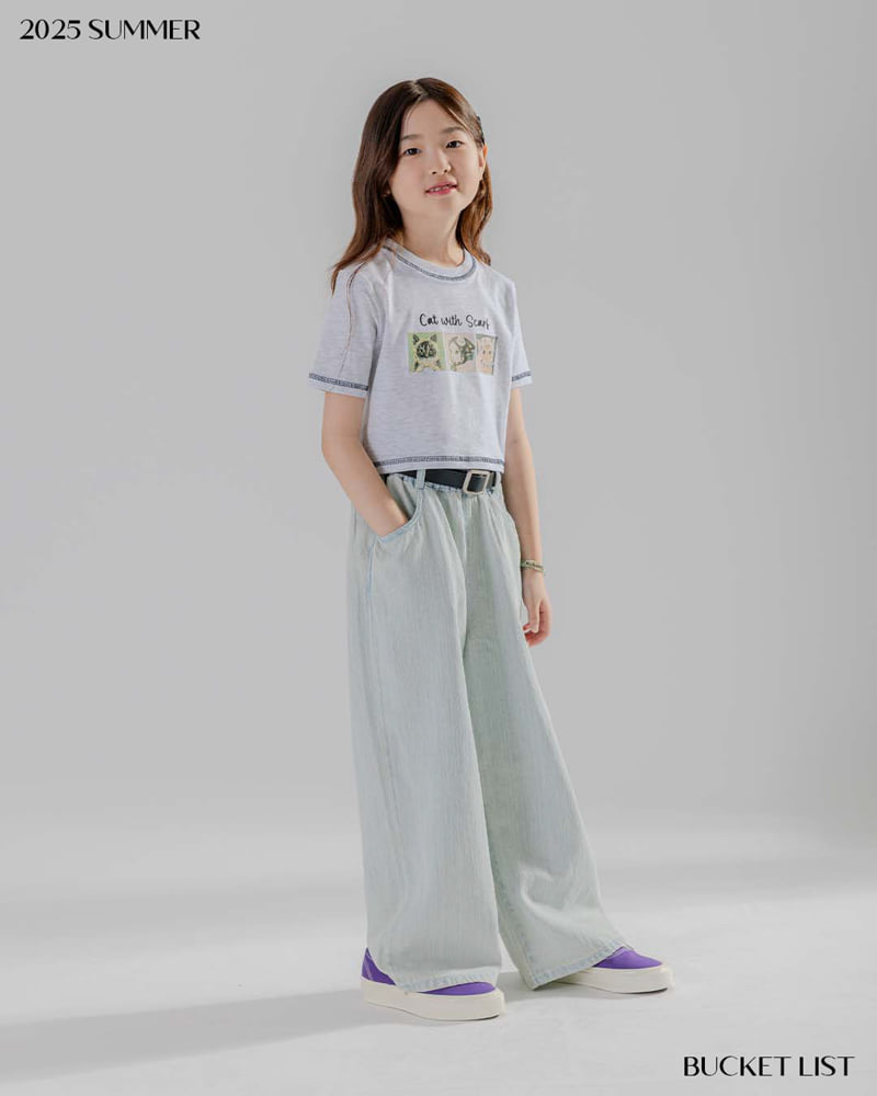Bucket List - Korean Children Fashion - #magicofchildhood - Summer Teen Wide Pants - 8