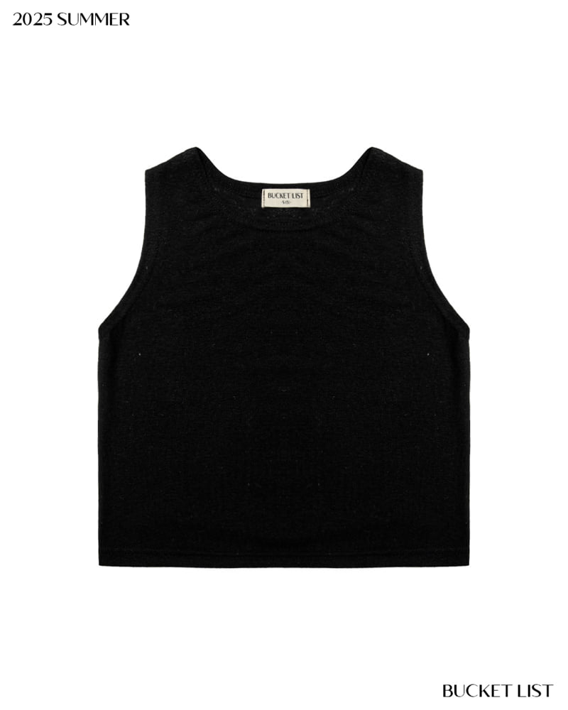 Bucket List - Korean Children Fashion - #minifashionista - Basic Sleeveless Tee - 3