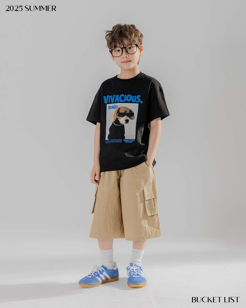 Bucket List - Korean Children Fashion - #minifashionista - Bermuda Cargo Pants - 7