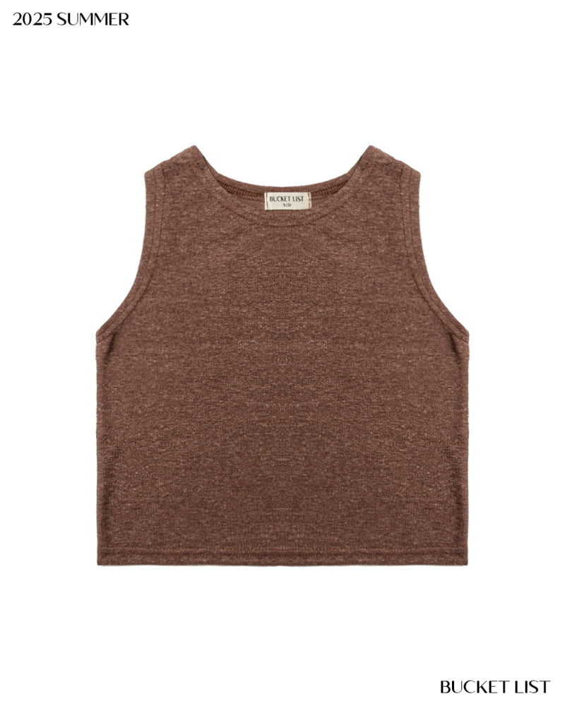 Bucket List - Korean Children Fashion - #minifashionista - Basic Sleeveless Tee - 4