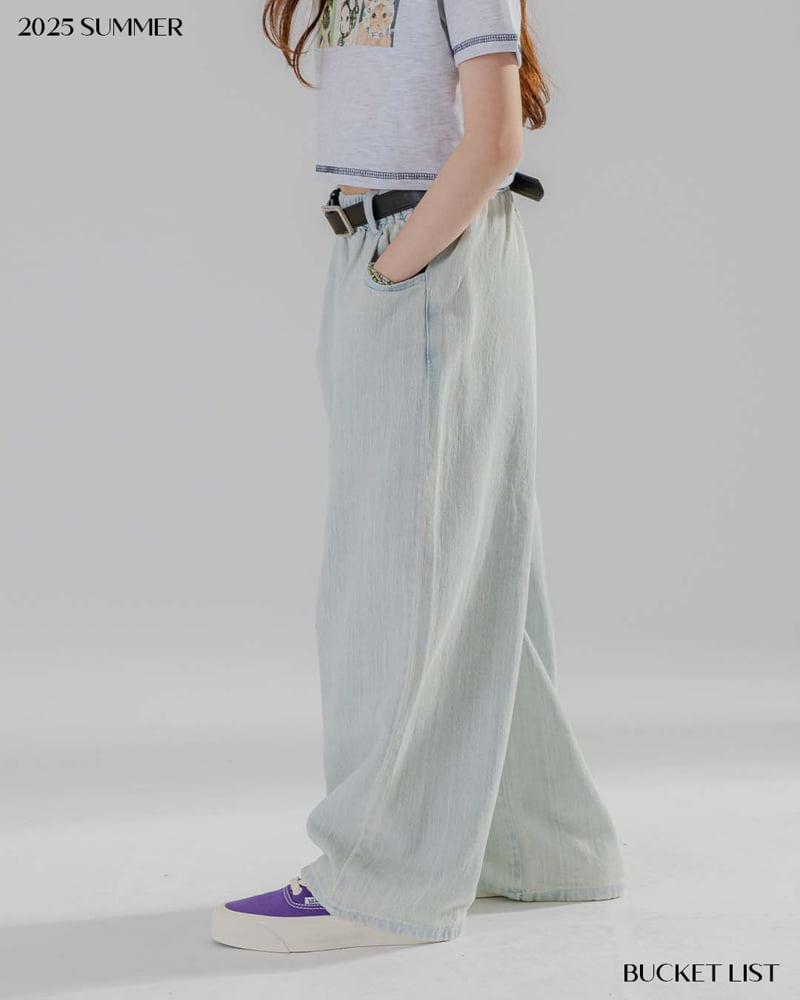 Bucket List - Korean Children Fashion - #prettylittlegirls - Summer Teen Wide Pants - 10