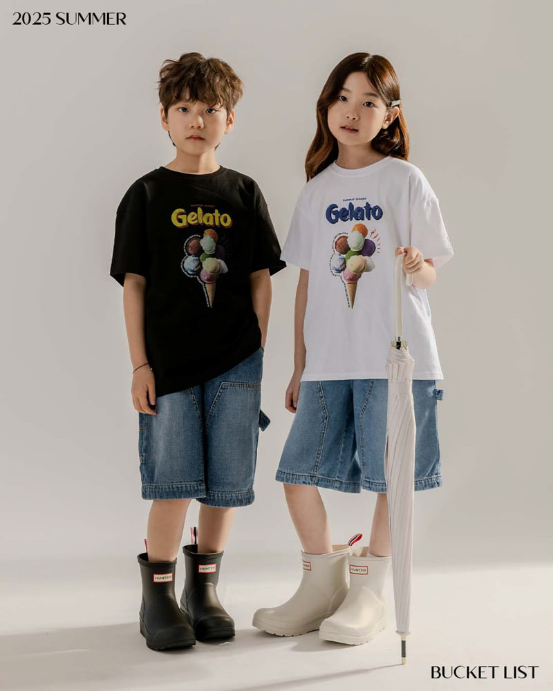 Bucket List - Korean Children Fashion - #stylishchildhood - Carpenter Shorts - 7