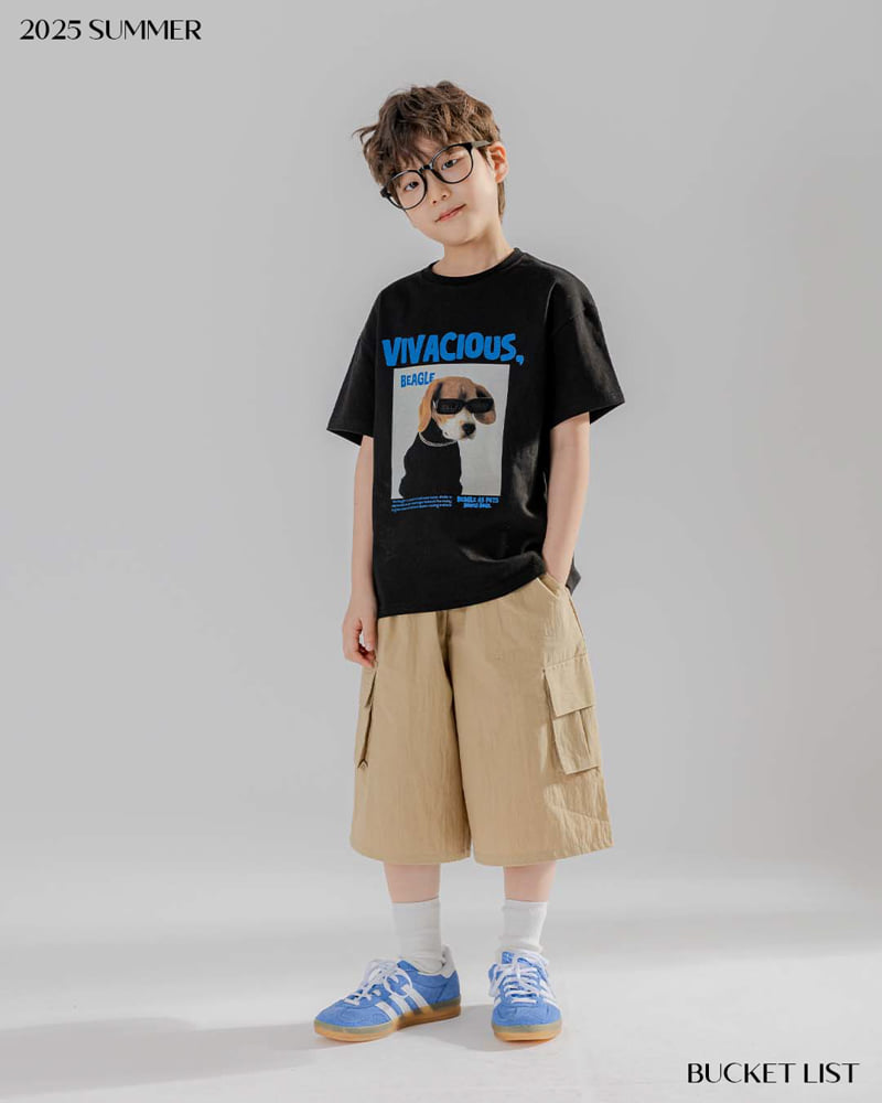 Bucket List - Korean Children Fashion - #stylishchildhood - Bermuda Cargo Pants - 11