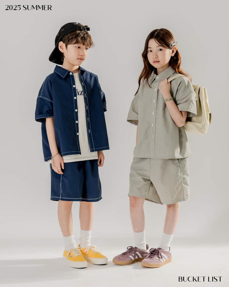 Bucket List - Korean Children Fashion - #todddlerfashion - Anorak Shorts - 7