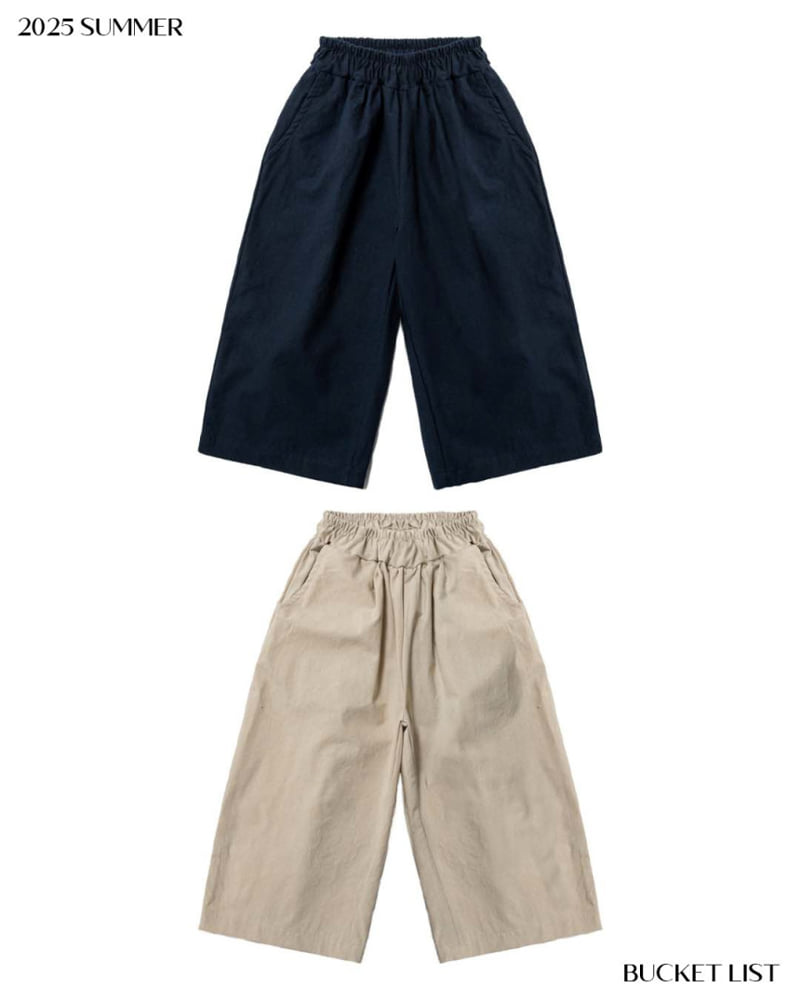Bucket List - Korean Children Fashion - #toddlerclothing - Summer Wide Pants