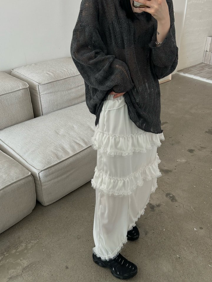 Buckle - Korean Women Fashion - #momslook - Satin Cancan Skirt - 2