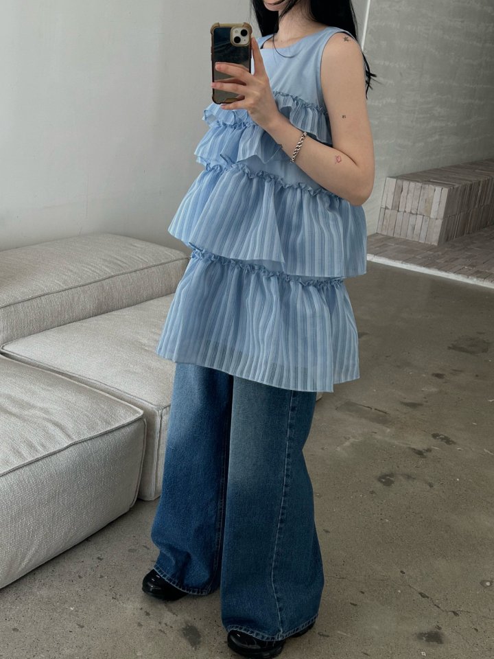 Buckle - Korean Women Fashion - #womensfashion - Bass Frill One-piece - 11