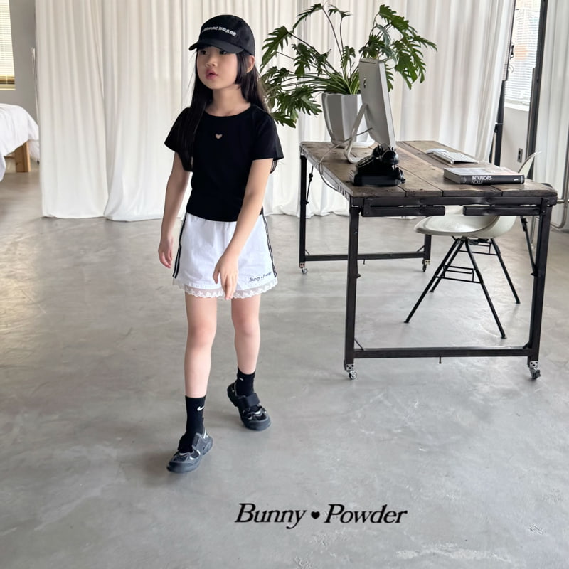 Bunny Powder - Korean Children Fashion - #Kfashion4kids - Heart Punching Tee - 6