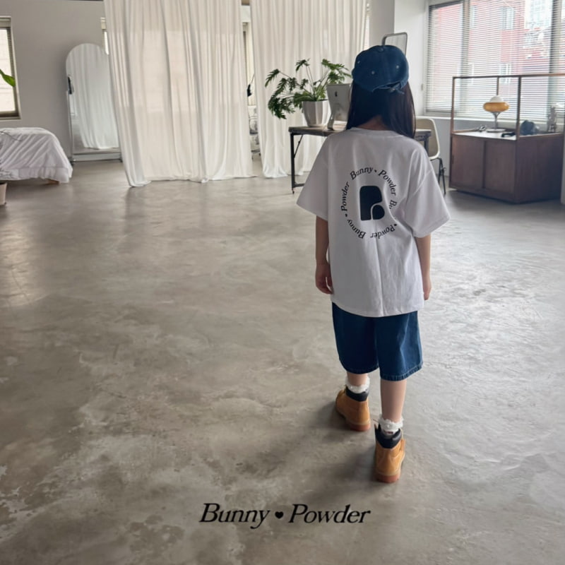 Bunny Powder - Korean Children Fashion - #Kfashion4kids - Bunny Short Sleeve Tee