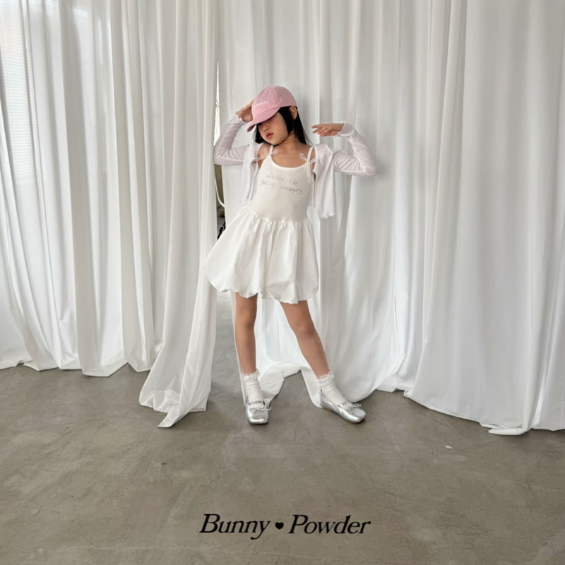 Bunny Powder - Korean Children Fashion - #Kfashion4kids - Linen Cardigan Set - 10