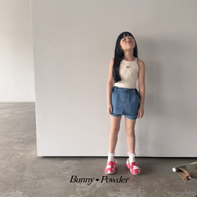 Bunny Powder - Korean Children Fashion - #Kfashion4kids - Heart Heart Sleeveless - 7