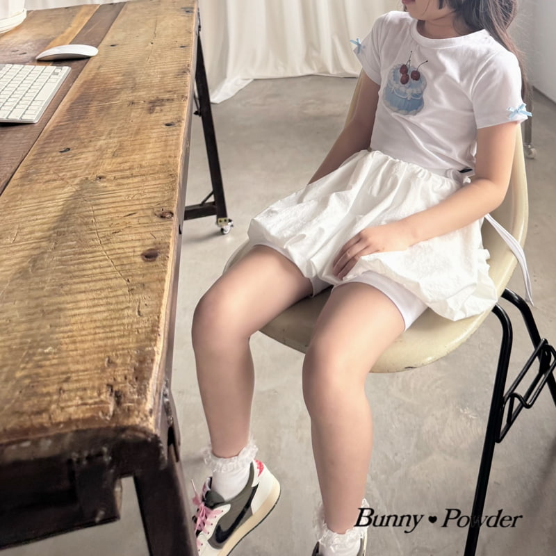 Bunny Powder - Korean Children Fashion - #childofig - Cake Tee - 5