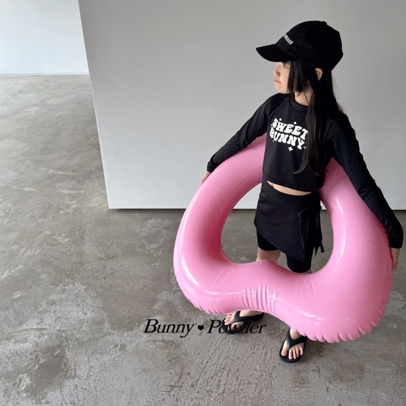 Bunny Powder - Korean Children Fashion - #childofig - Sweet Rash Guard Tee - 3