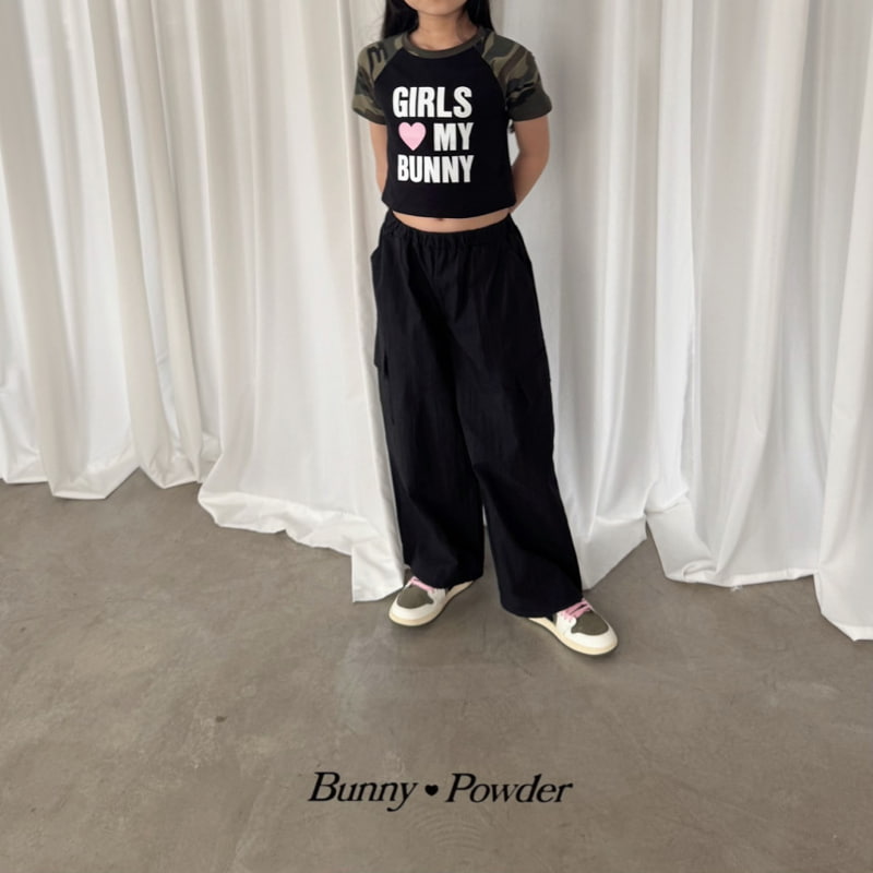 Bunny Powder - Korean Children Fashion - #childofig - Hearts Cargo Pants