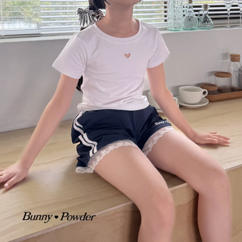 Bunny Powder - Korean Children Fashion - #childofig - Heart Punching Tee - 11
