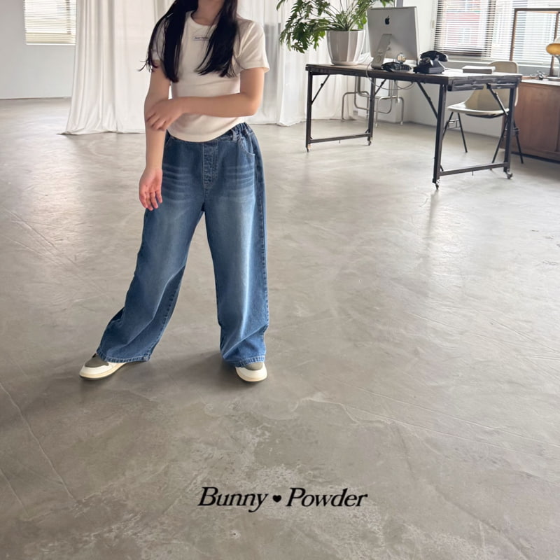 Bunny Powder - Korean Children Fashion - #childofig - Giselle Denim Pants - 10