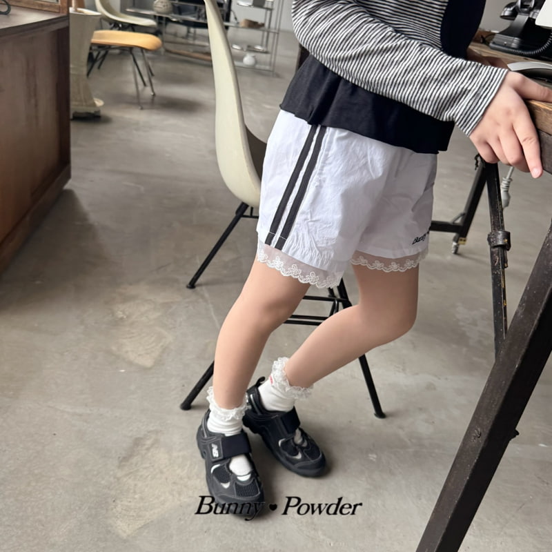 Bunny Powder - Korean Children Fashion - #childofig - Ribbon Track Pants - 5