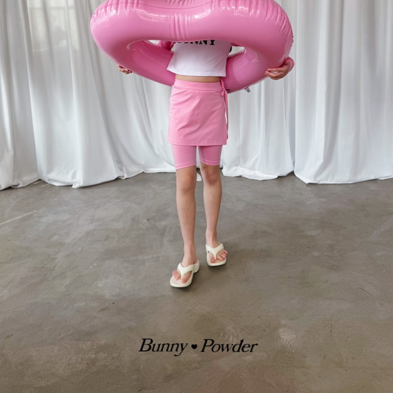 Bunny Powder - Korean Children Fashion - #childofig - Water Skirt Leggings - 10