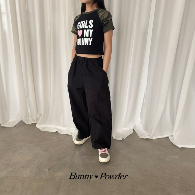 Bunny Powder - Korean Children Fashion - #childrensboutique - Hearts Cargo Pants - 2