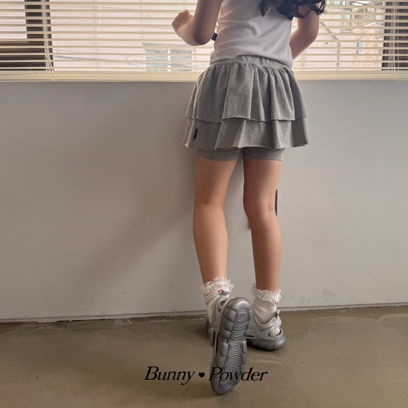 Bunny Powder - Korean Children Fashion - #childrensboutique - Cancan Skirt Leggings - 5