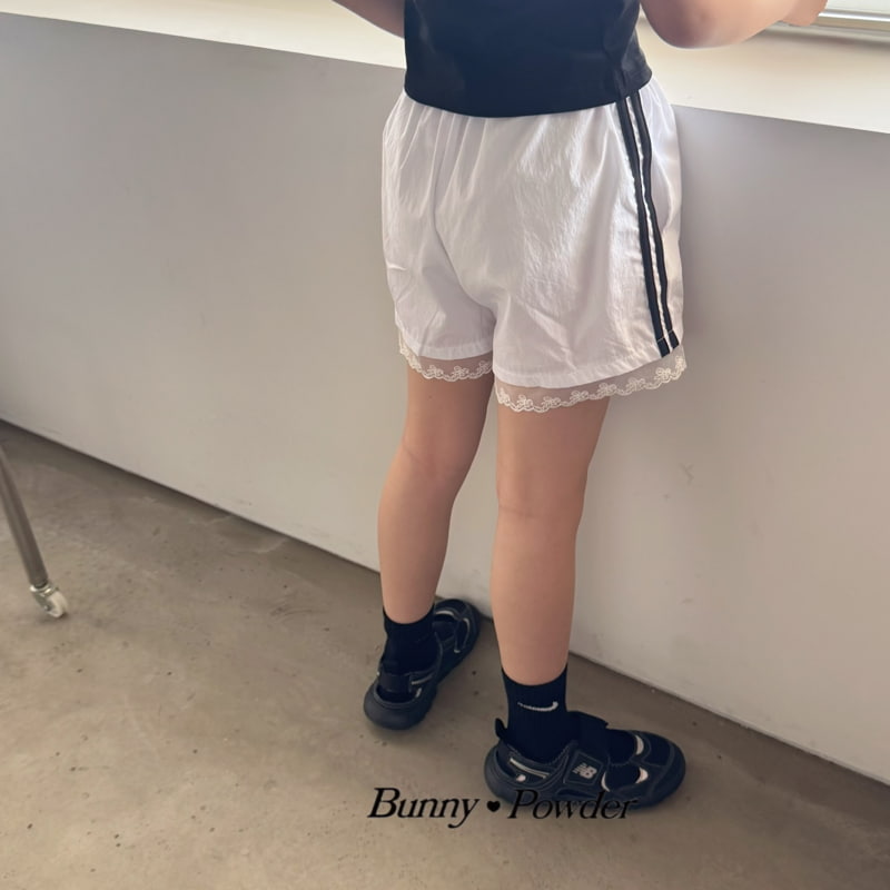 Bunny Powder - Korean Children Fashion - #childrensboutique - Ribbon Track Pants - 6
