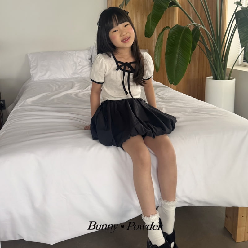Bunny Powder - Korean Children Fashion - #childofig - Poyong Tee - 4
