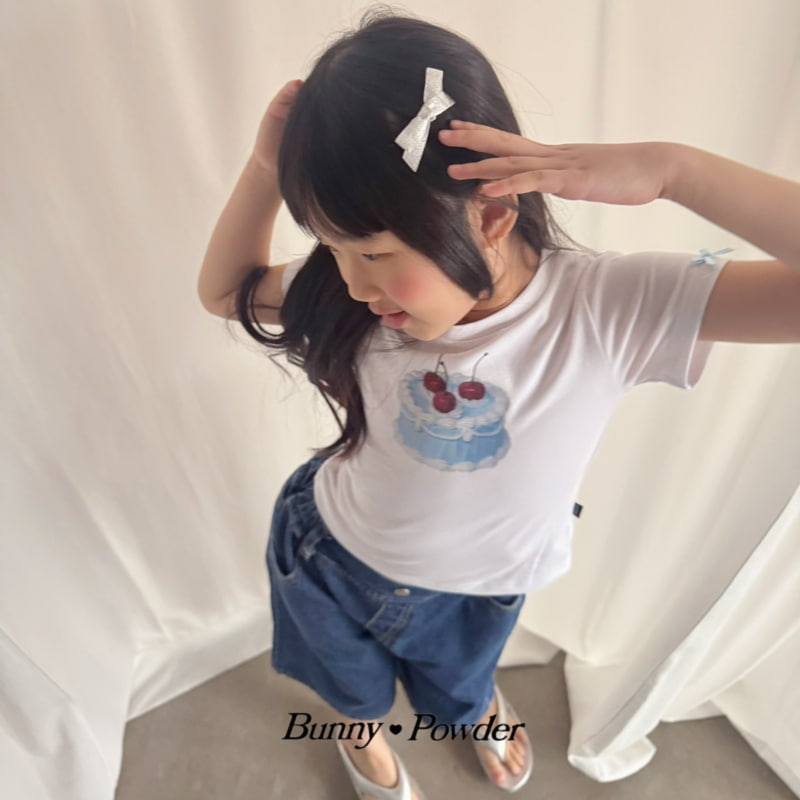 Bunny Powder - Korean Children Fashion - #designkidswear - Cake Tee - 7