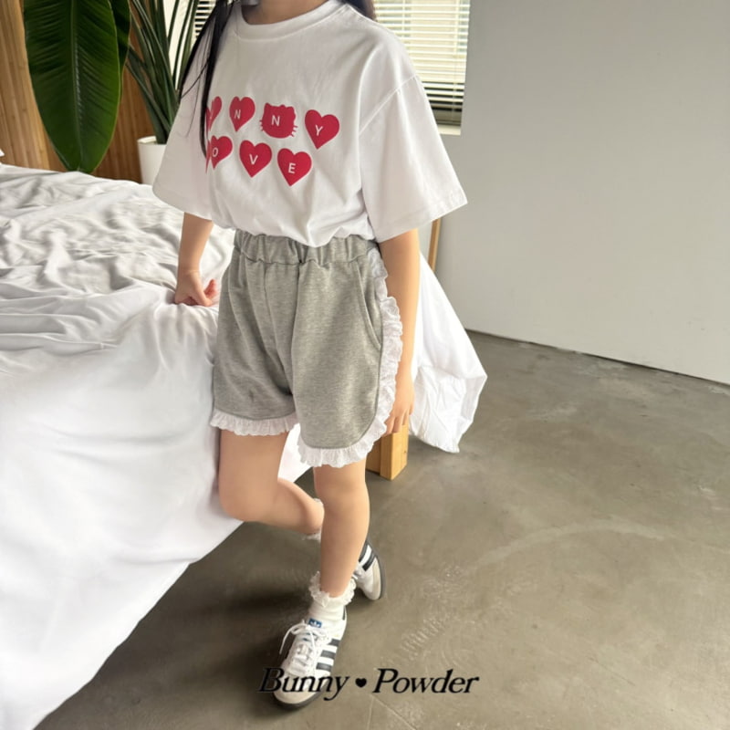 Bunny Powder - Korean Children Fashion - #designkidswear - Love Tee