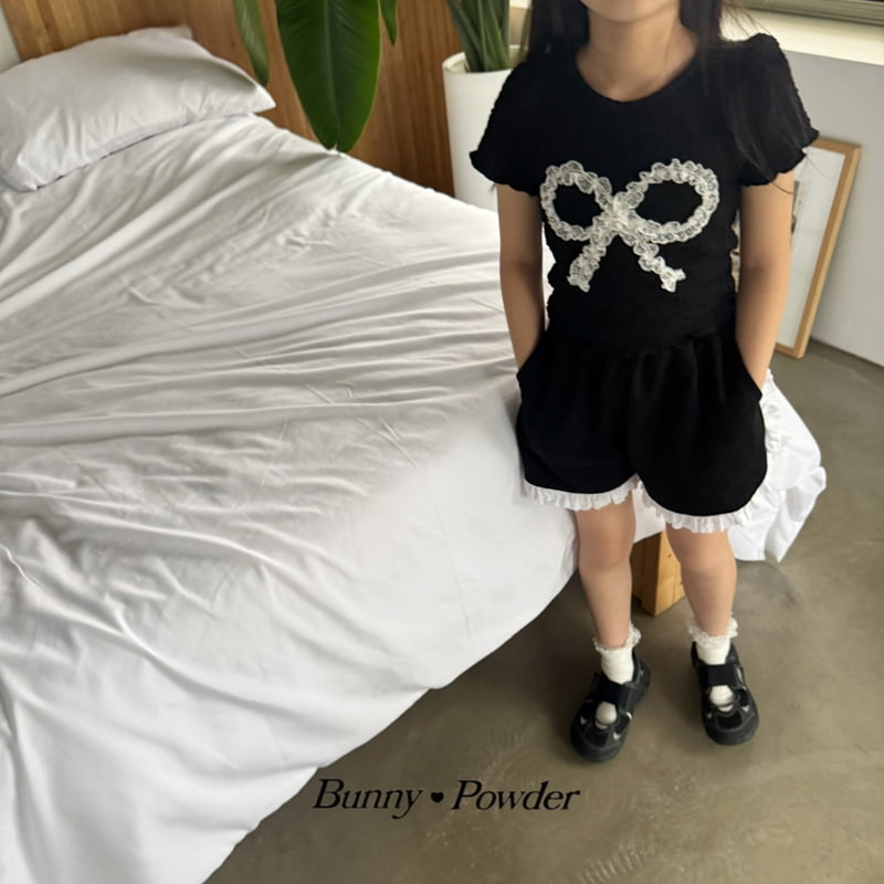 Bunny Powder - Korean Children Fashion - #designkidswear - Elas Tee - 8
