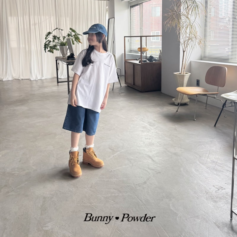 Bunny Powder - Korean Children Fashion - #discoveringself - Bunny Short Sleeve Tee - 10