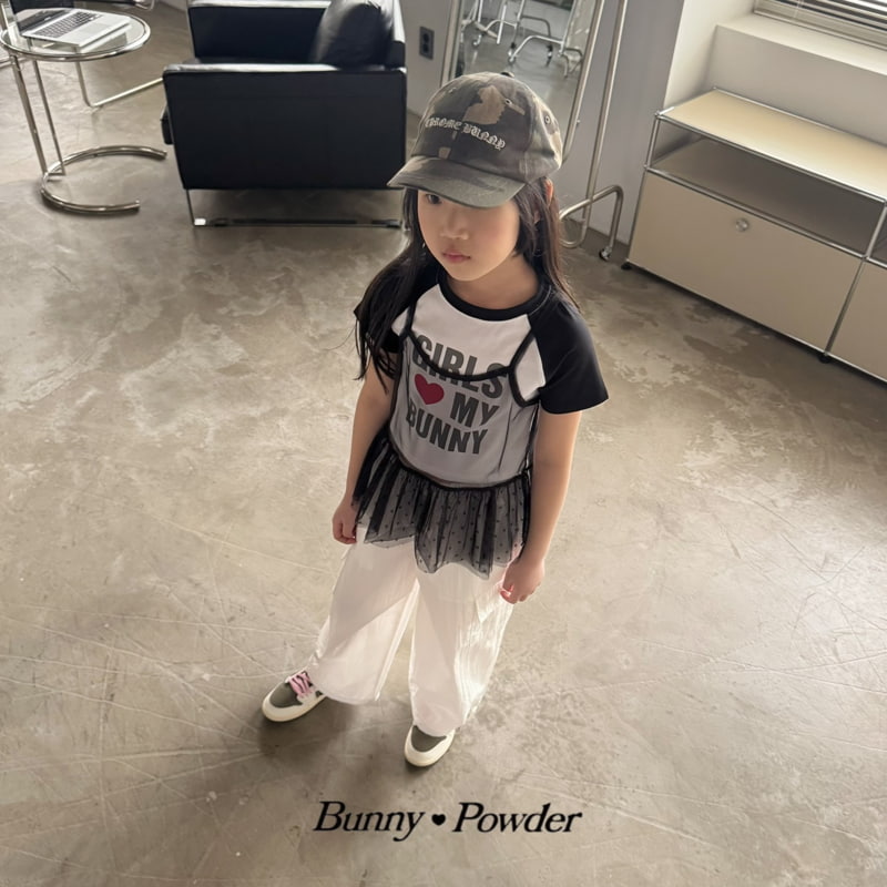 Bunny Powder - Korean Children Fashion - #fashionkids - Girls Bunny Tee - 10