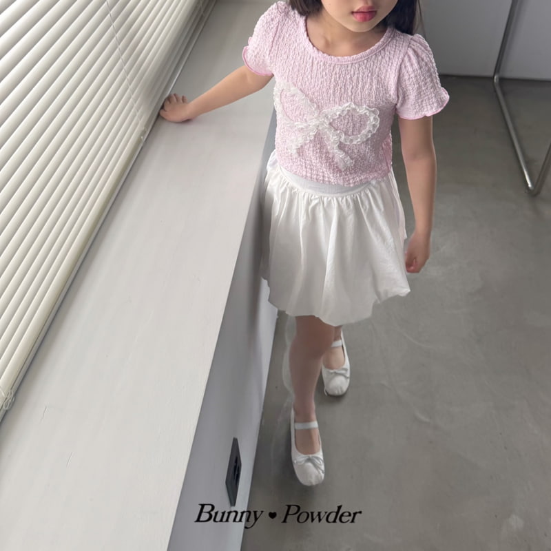 Bunny Powder - Korean Children Fashion - #kidsshorts - Elas Tee - 11