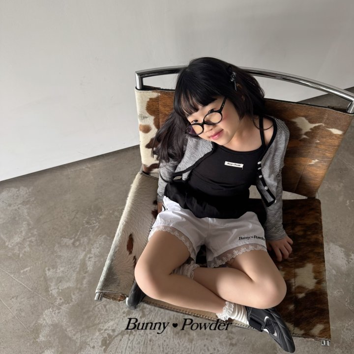 Bunny Powder - Korean Children Fashion - #kidsshorts - Layered Sleeveless - 10