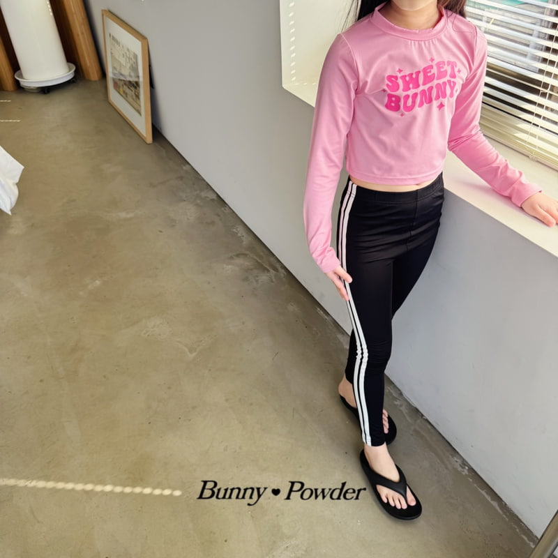 Bunny Powder - Korean Children Fashion - #kidsstore - Sweet Rash Guard Tee - 9