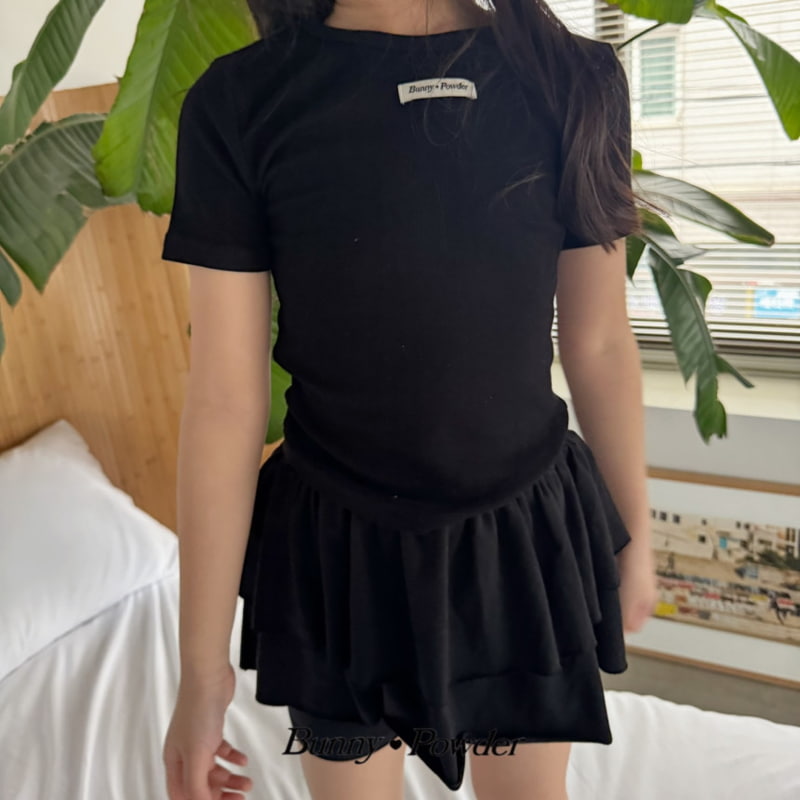 Bunny Powder - Korean Children Fashion - #kidsstore - Vanilla Tee