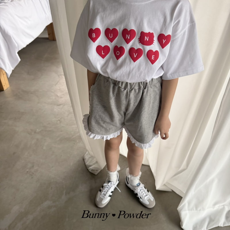 Bunny Powder - Korean Children Fashion - #kidsstore - Love Tee - 5