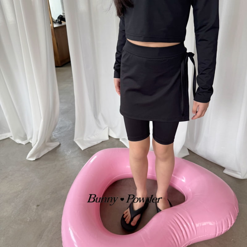 Bunny Powder - Korean Children Fashion - #kidsstore - Water Skirt Leggings - 2
