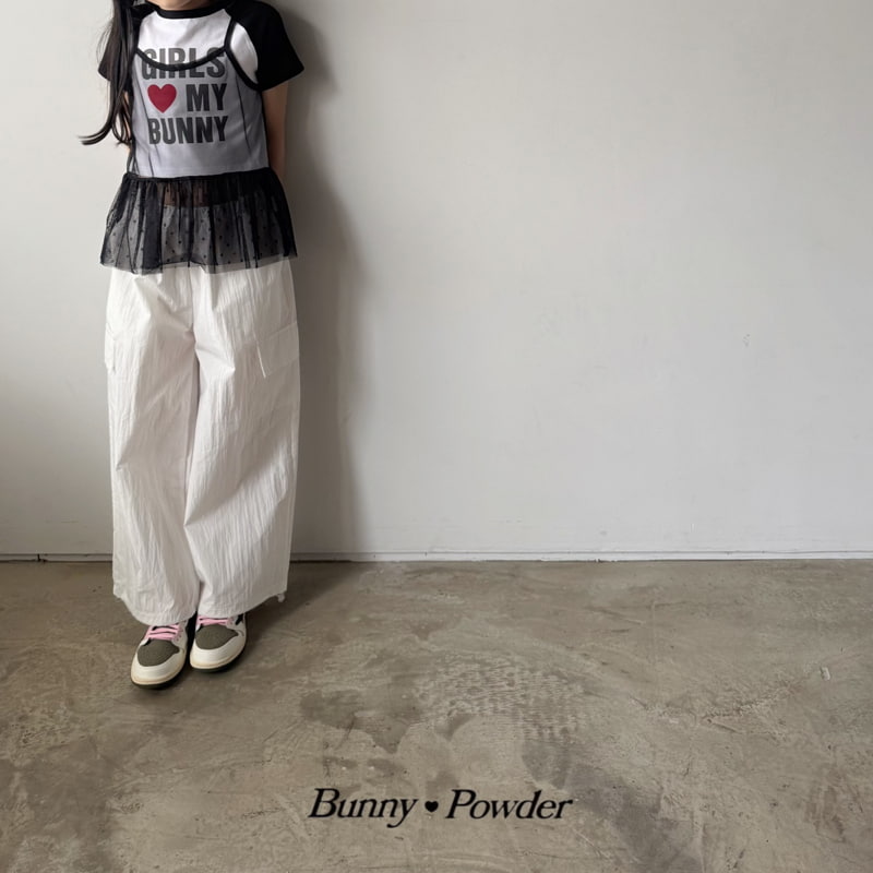 Bunny Powder - Korean Children Fashion - #kidzfashiontrend - Hearts Cargo Pants - 8