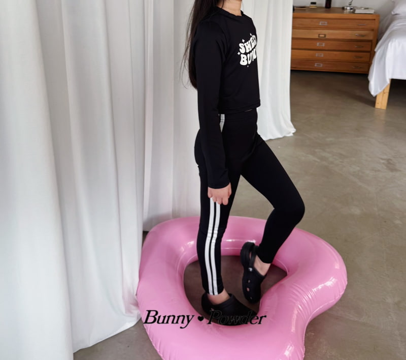 Bunny Powder - Korean Children Fashion - #kidzfashiontrend - Water Track Rash Guard Pants - 10