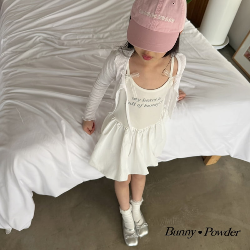 Bunny Powder - Korean Children Fashion - #kidzfashiontrend - Linen Cardigan Set - 9
