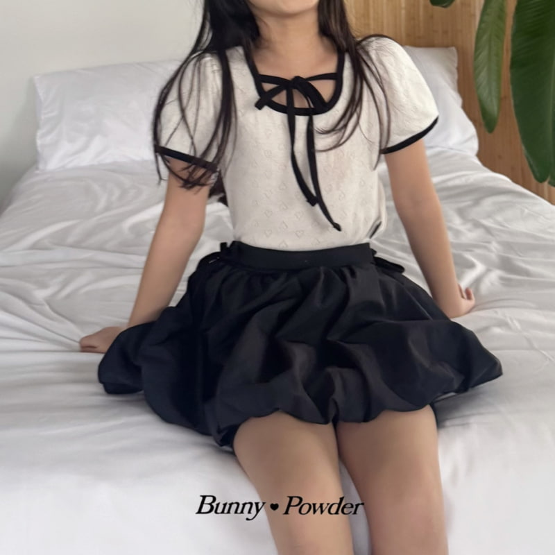 Bunny Powder - Korean Children Fashion - #kidzfashiontrend - Poyong Tee - 10