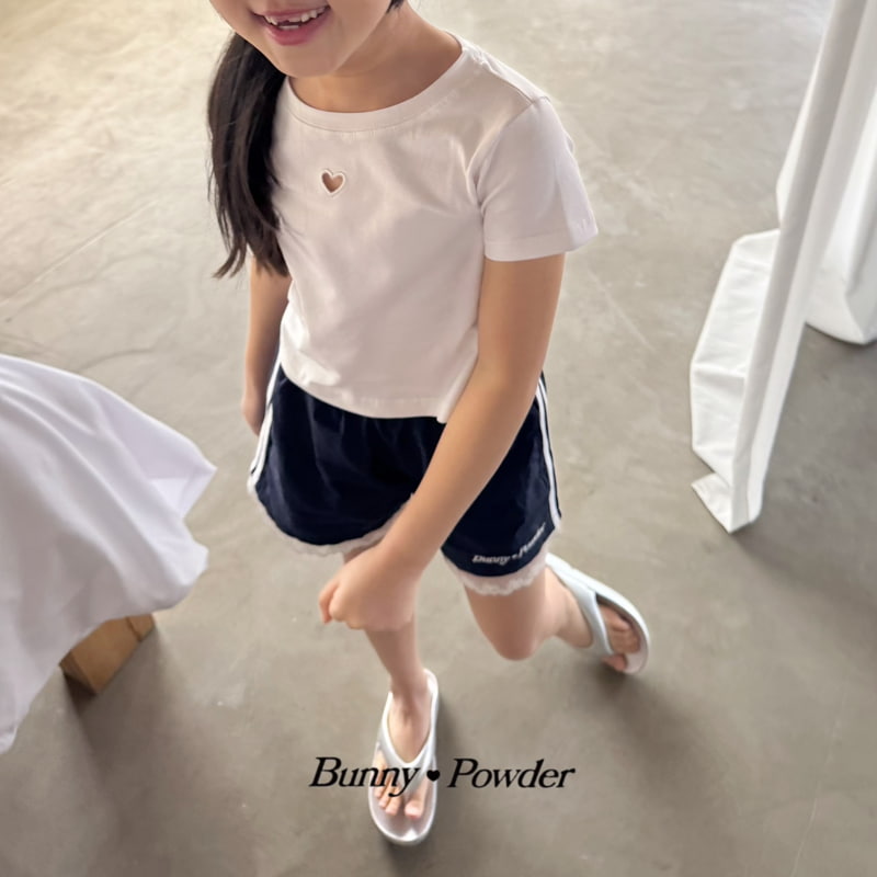 Bunny Powder - Korean Children Fashion - #littlefashionista - Heart Punching Tee - 7