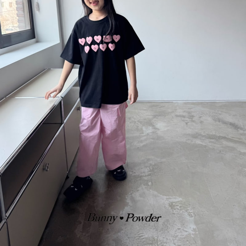 Bunny Powder - Korean Children Fashion - #magicofchildhood - Hearts Cargo Pants - 11